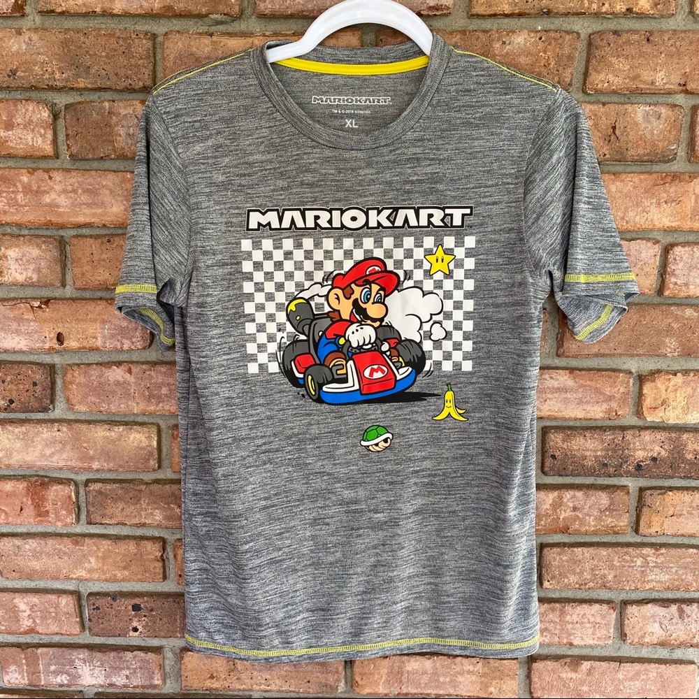 Mariocart Boys Jersey Style Shirt